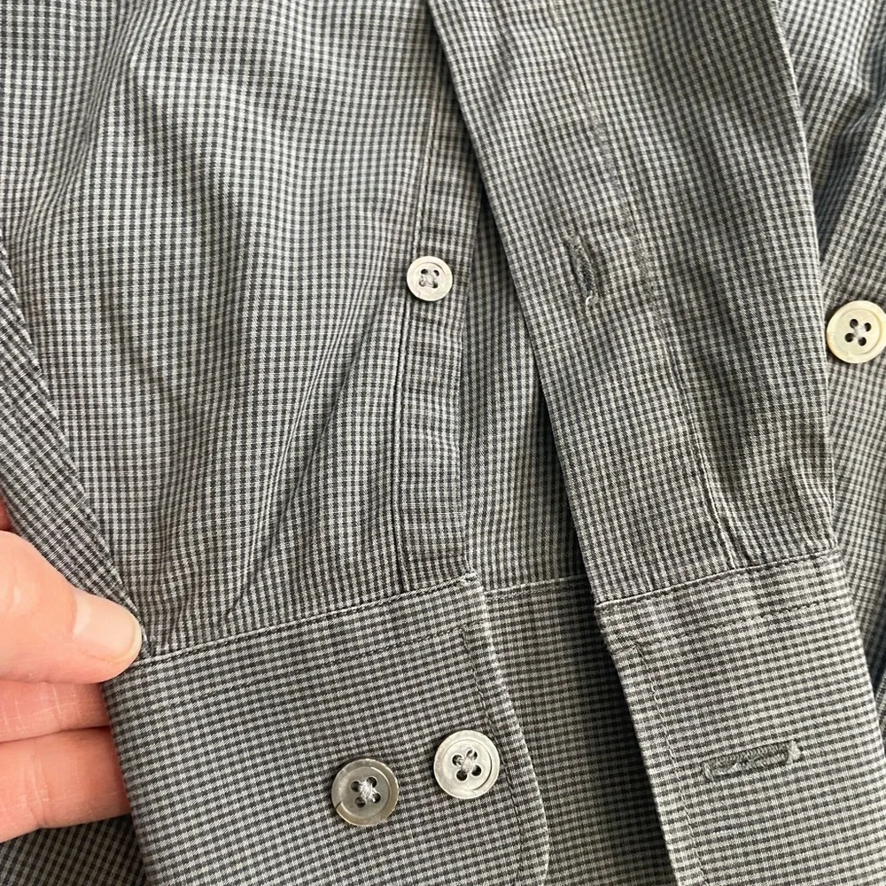 Banana Republic Gray Dress Shirt